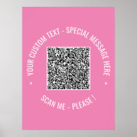 QR-Code-Scan-Info Benutzerdefinierte Textfarben Ih