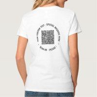 QR Code Scan Info Benutzerdefinierter Text Ihr lus