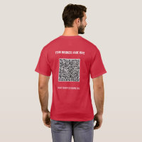 QR-Code-Scan-Info Benutzerdefinierter Text- und Fa
