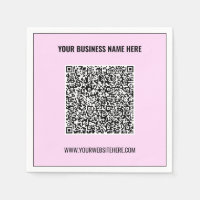 QR Code Scan Info Benutzerdefinierter Text und Far