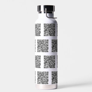 QR Code Scan Info Ihre Farben Moderne Wasserflasch Trinkflasche