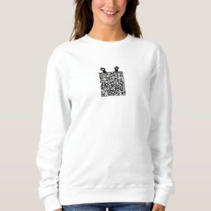 QR Code Scan Secret Nachricht: Haben Sie einen kla Sweatshirt
