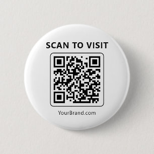 QR-Code-Scan zum Besuch von Minimal-Website-Market Button