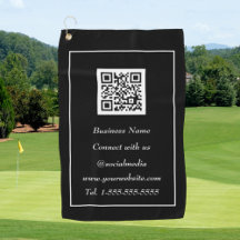 QR Code Scannable Black Beruflich