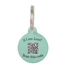 QR-Code scannen verloren gefunden mein Code Hausti Haustiermarke
