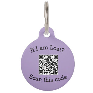 QR-Code scannen verloren gefunden mein Code Hausti Haustiermarke
