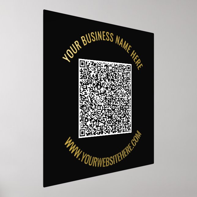 QR-Code Scannen von benutzerdefinierten Text Schwa Foliendrucke (Ablage )