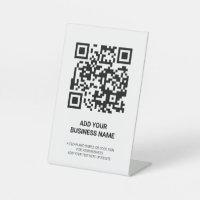 QR-Code Scannierbares berührungsloses Geschäft