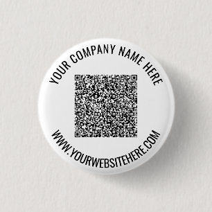 QR-Code-Schaltfläche mit benutzerdefiniertem Text Button