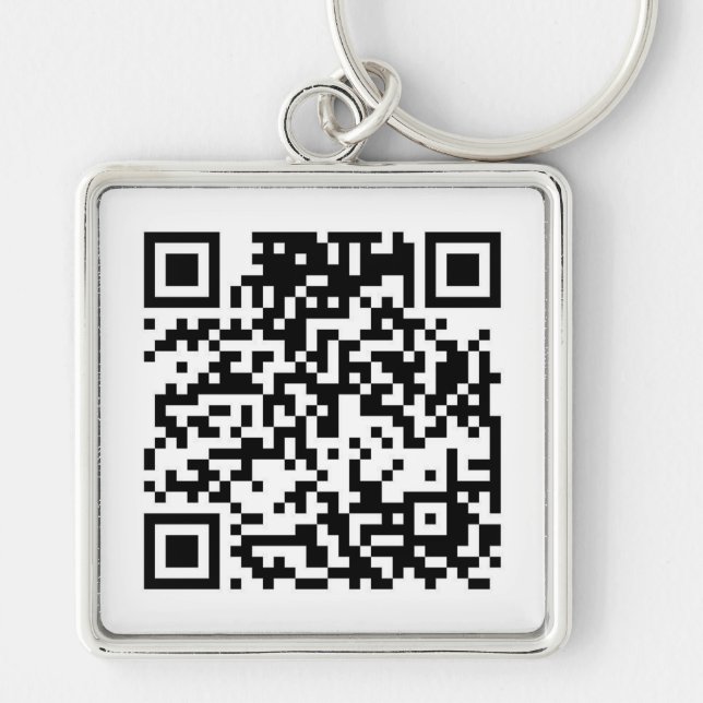 QR Code Schlüsselanhänger (Vorne)
