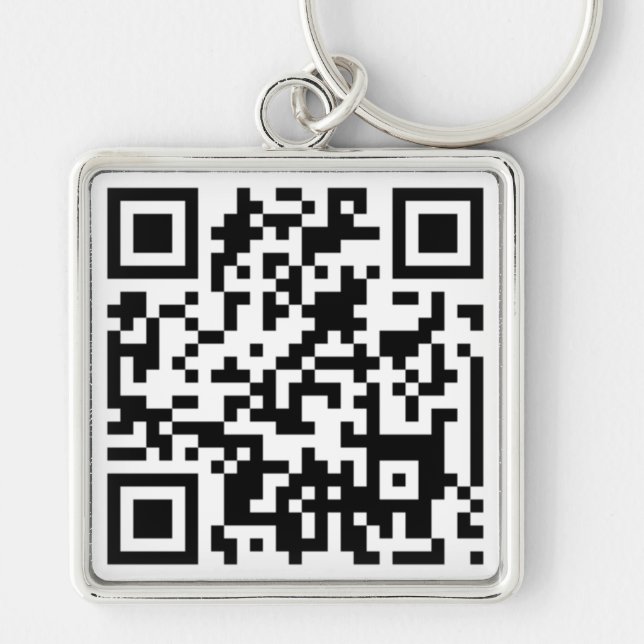 QR CODE SCHLÜSSELANHÄNGER (Vorne)