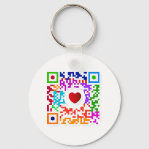 QR-Code Schlüsselanhänger