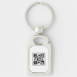 qr Code Schlüsselanhänger
