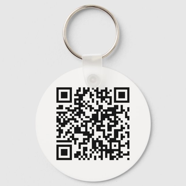QR-Code Schlüsselanhänger (Vorderseite)