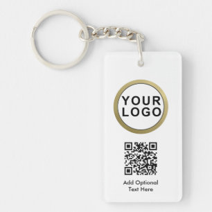 QR-Code-Schlüsselanhänger für Geschäftslogos   SCH Schlüsselanhänger
