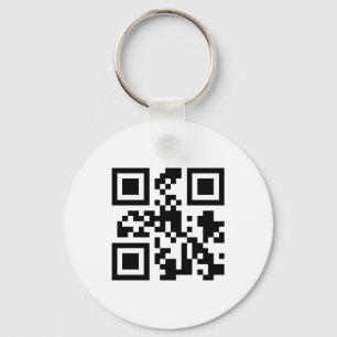 QR Code-Schlüsselanhänger-Schablone Schlüsselanhänger