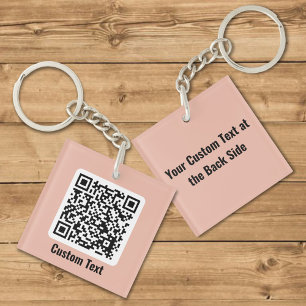 QR-Code-Schlüsselanhänger Schlüsselanhänger