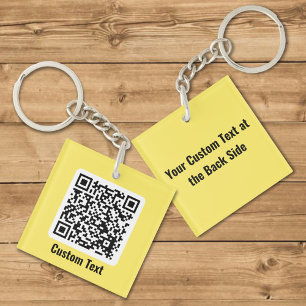 QR-Code-Schlüsselanhänger Schlüsselanhänger