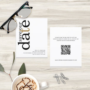 QR Code Schwarzer Gold Text Weißer Rett Datum