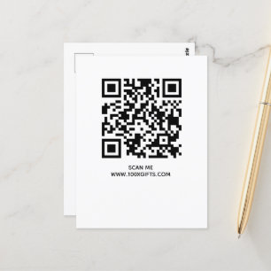 QR-CODE-SIGN FÜR UNTERNEHMEN - NUTZEN SIE HIER DEN POSTKARTE
