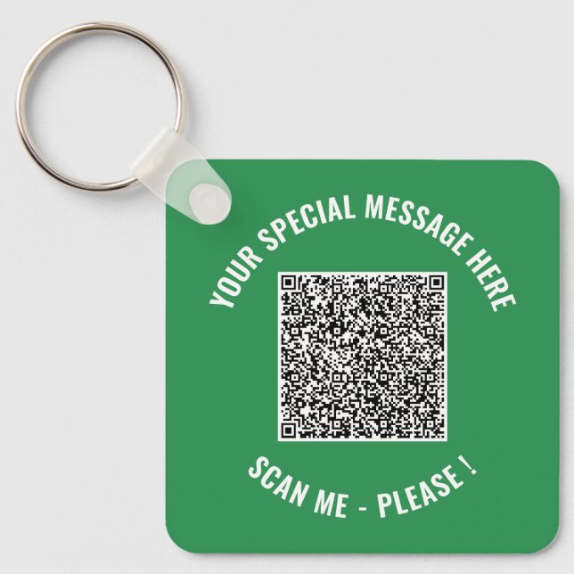 QR-Code-Sonderausgabe - Schlüsselanhänger (Vorderseite)