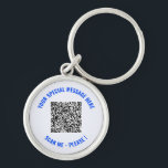 QR-Code Spezielle Message-Überraschung Schlüsselan Schlüsselanhänger<br><div class="desc">Wählen Sie Farben und Schriftart - Ihre spezielle QR-Code-Info und Personalisiertes Geschenk für den benutzerdefinierten Text - Hinzufügen Ihres QR-Codes - Bild oder Logo - Foto / Text - Name oder andere Informationen / Nachricht - Neu vergrössern und verschieben oder entfernen / Elemente hinzufügen - Bild / Text mit Anpassungstool....</div>