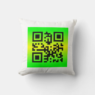 QR Code® Sprichwort: DANKE Kissen