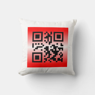 QR Code® Sprichwort: DENKEN AN SIE Kissen