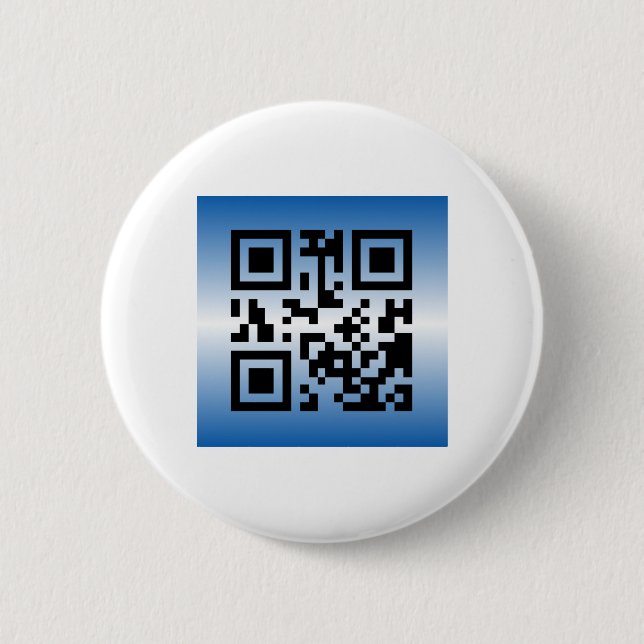 QR Code® Sprichwort: GLÜCKLICHER PASSOVER Button (Vorderseite)