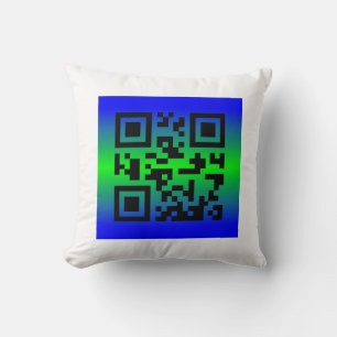 QR Code® Sprichwort: HABEN EINE GROSSE WOCHE Kissen