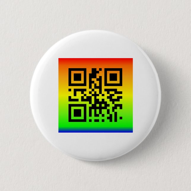 QR Code® Sprichwort: PEACE Button (Vorderseite)