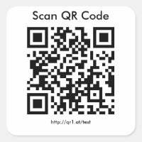 QR-Code Sticker