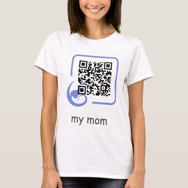 QR-Code-T - Shirt (Vorderseite)