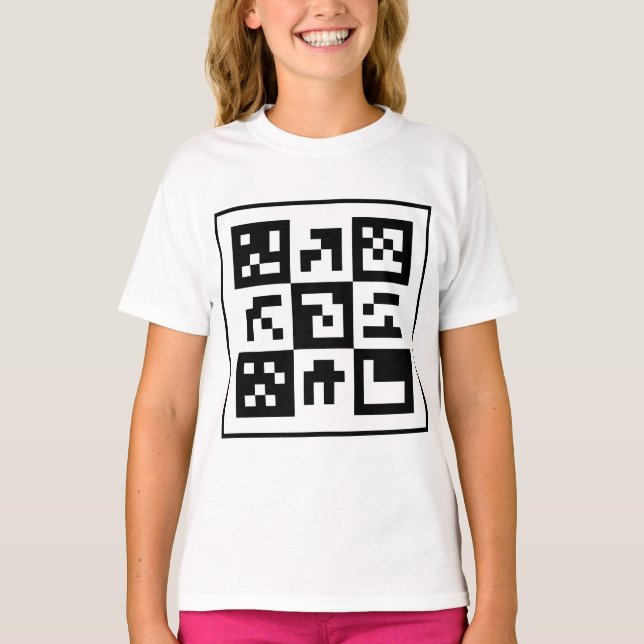qr Code T-Shirt (Vorderseite)