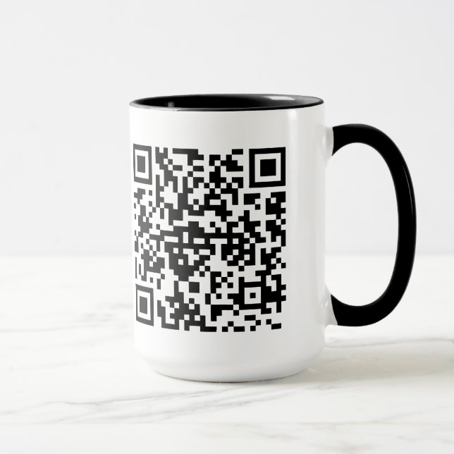 QR-Code Tasse (Rechts)