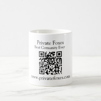 QR-Code-Tasse, Personalisierte QR-Code-Tasse Kaffeetasse