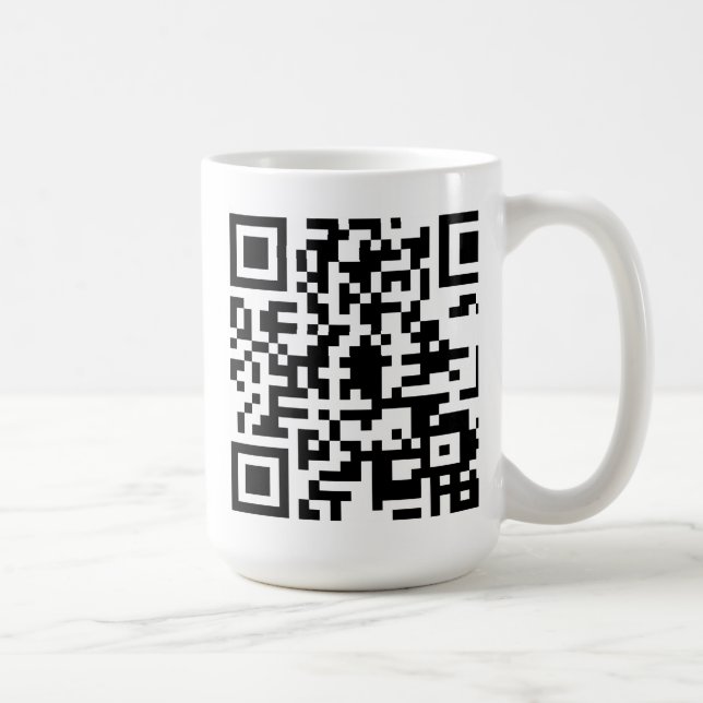 QR Code-Tasse Tasse (Rechts)