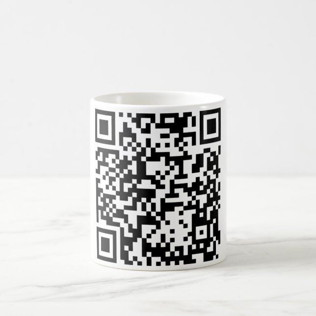 QR Code-Tasse Tasse (Mittel)