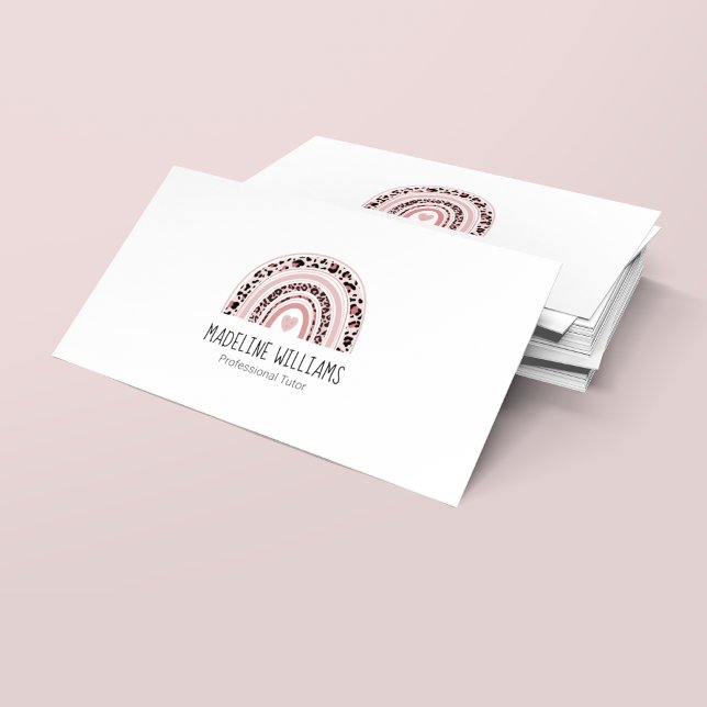 QR-Code Tutor-Visitenkarte Visitenkarte (Von Creator hochgeladen)