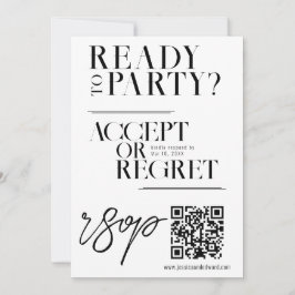 Qr Code UAWG Elegante Einfache Moderne Minimal Chi Save The Date