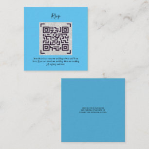 QR CODE UAWG Wedding Details Unterkunft Geschenke Begleitkarte