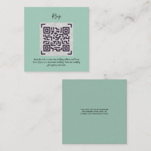 QR CODE UAWG Wedding Details Unterkunft Geschenke Begleitkarte