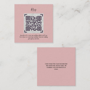 QR CODE UAWG Wedding Details Unterkunft Geschenke Begleitkarte
