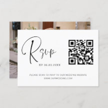 QR Code UAWG Wedding Website Foto Elegant