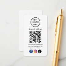 QR-Code Verbindung mit US Facebook Instagram Tikto
