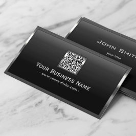 QR-Code-Visitenkarte für berufliche Metalle Visitenkarte