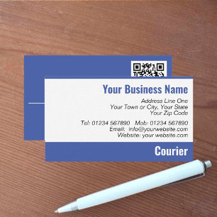 QR Code Visitenkarte für den Lieferservice