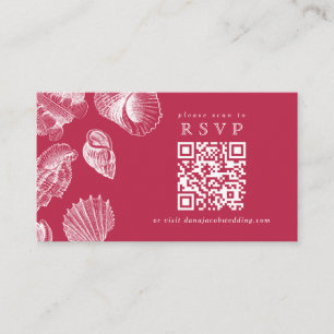 QR-Code VIva Magenta Nautical Seashell-UAWG Begleitkarte