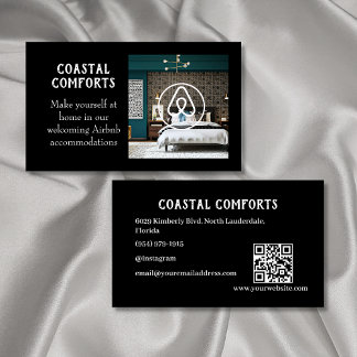 QR-Code von House Rental Airbnb | BESCHREIBUNG DES Visitenkarte