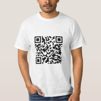 QR-Code von Rick Roll T-Shirt
